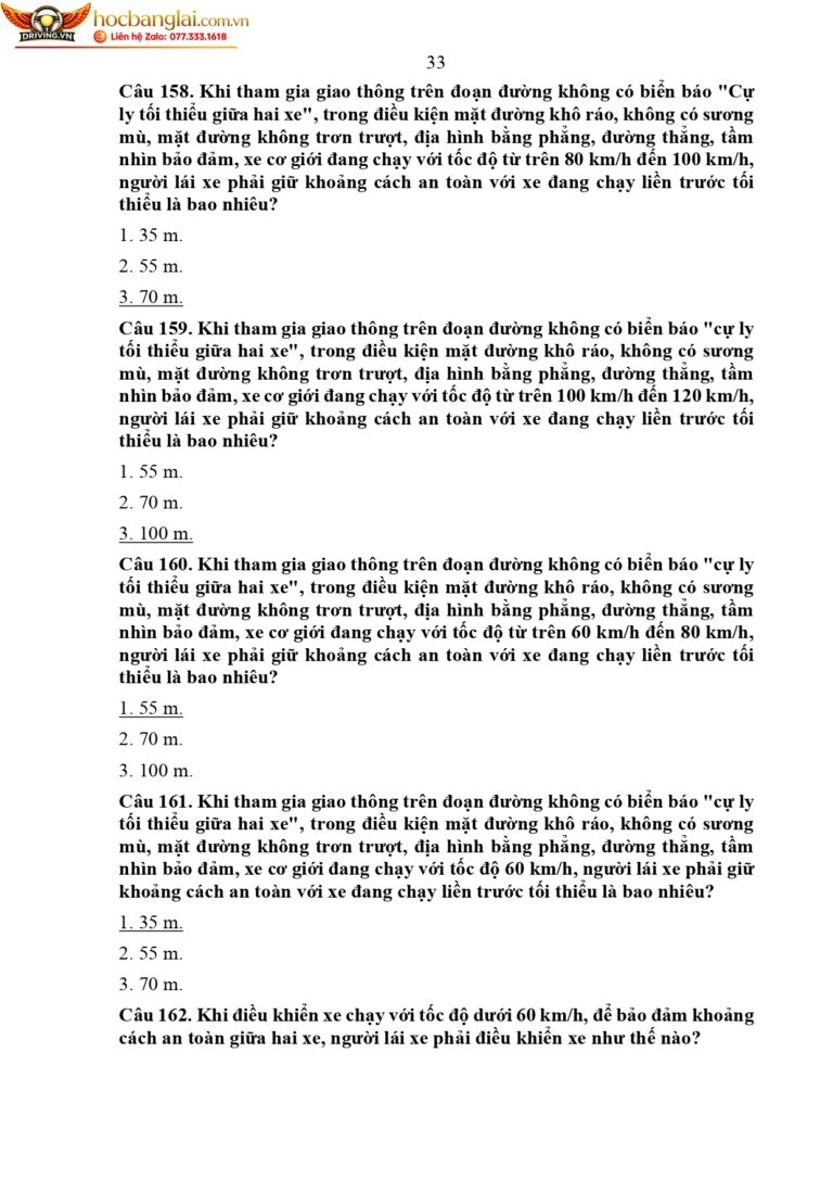 bộ 600 câu hỏi dùng cho sát hạch lái xe cơ giới đường bộ (1) page 0037