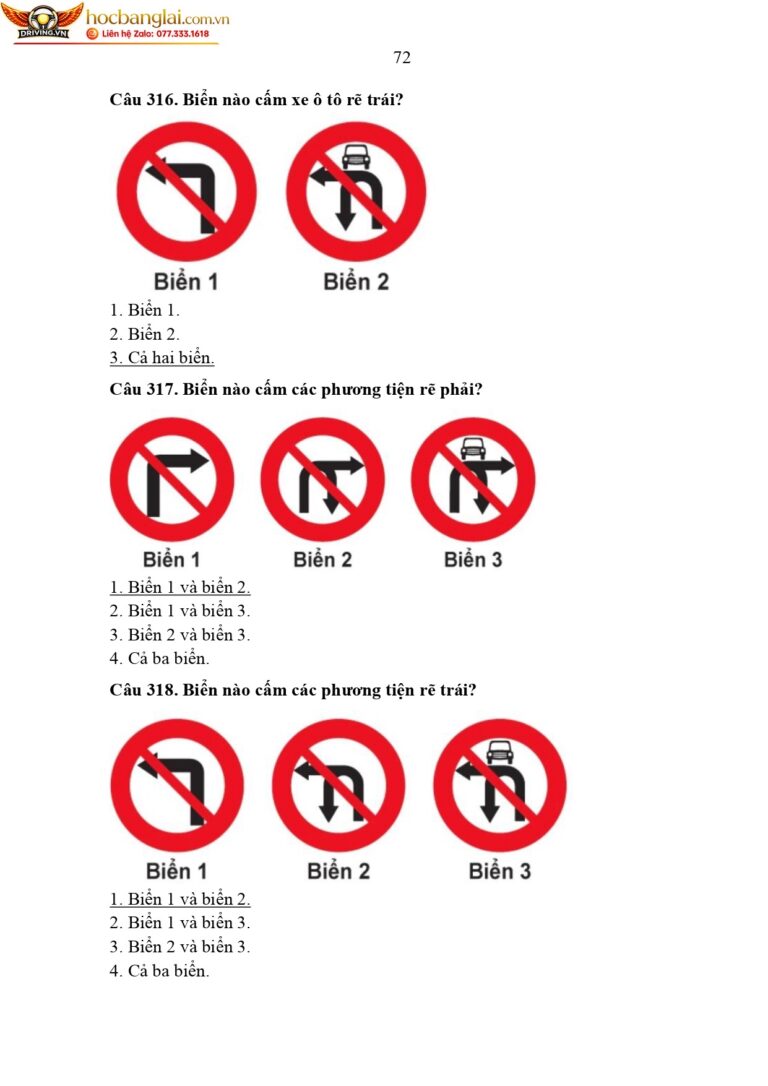bộ 600 câu hỏi dùng cho sát hạch lái xe cơ giới đường bộ (1) page 0076