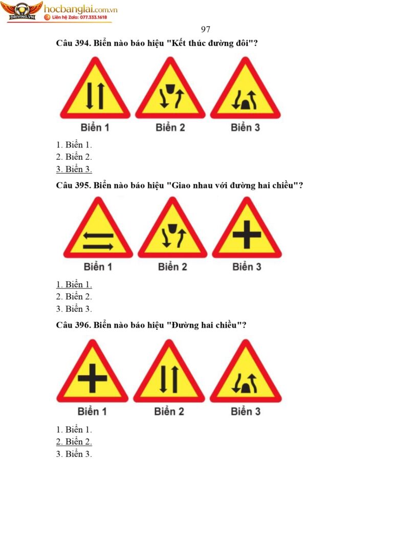 bộ 600 câu hỏi dùng cho sát hạch lái xe cơ giới đường bộ (1) page 0101