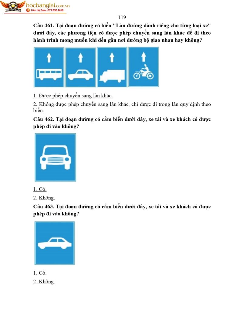 bộ 600 câu hỏi dùng cho sát hạch lái xe cơ giới đường bộ (1) page 0123