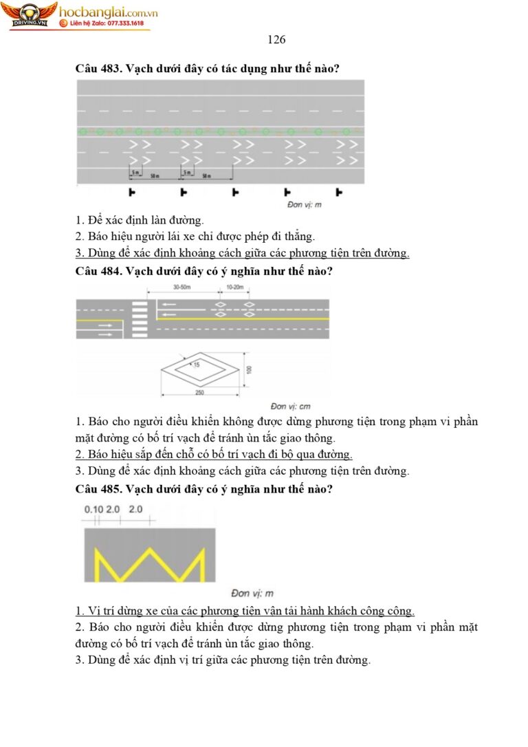 bộ 600 câu hỏi dùng cho sát hạch lái xe cơ giới đường bộ (1) page 0130