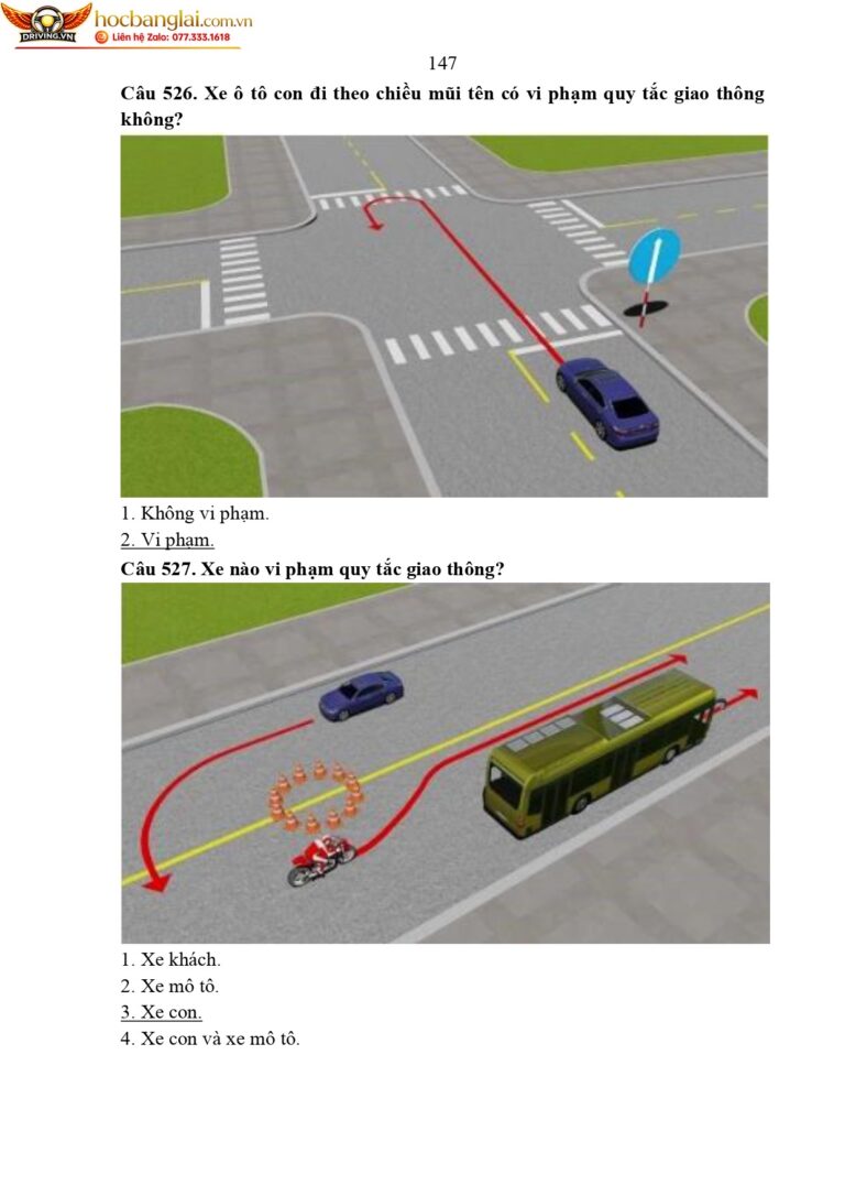 bộ 600 câu hỏi dùng cho sát hạch lái xe cơ giới đường bộ (1) page 0151
