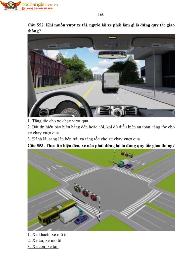 bộ 600 câu hỏi dùng cho sát hạch lái xe cơ giới đường bộ (1) page 0164