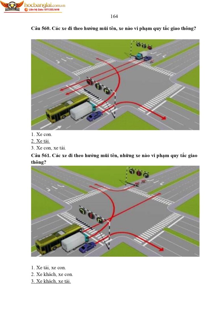 bộ 600 câu hỏi dùng cho sát hạch lái xe cơ giới đường bộ (1) page 0168
