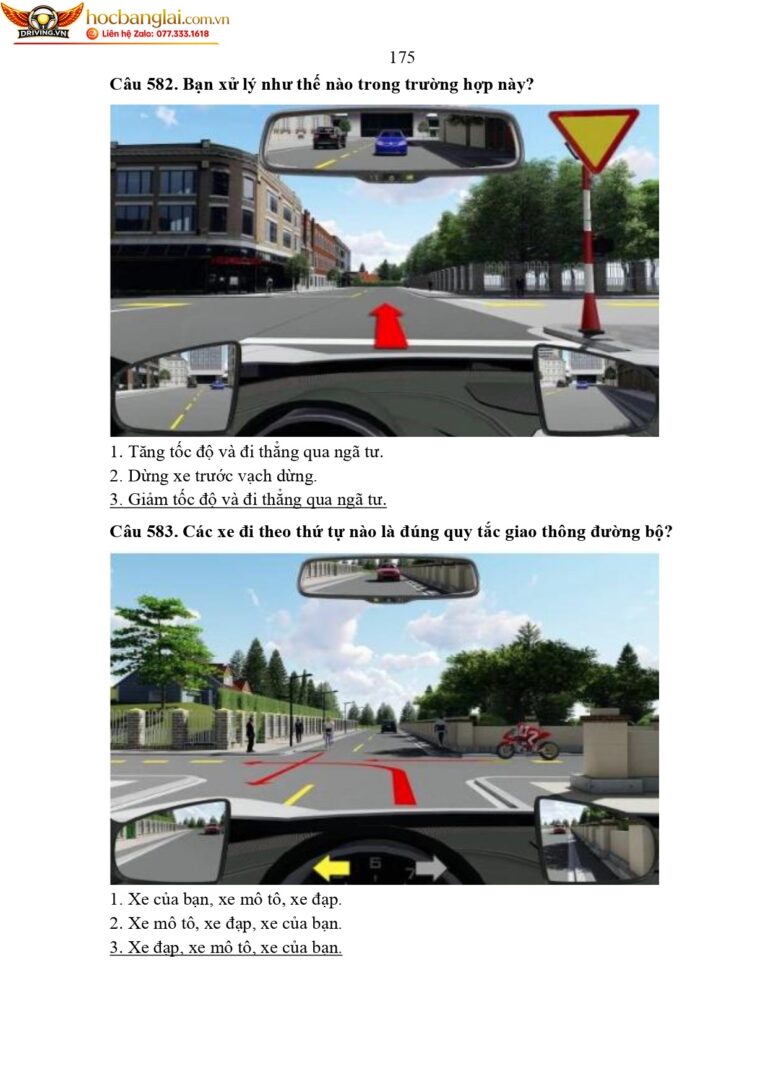 bộ 600 câu hỏi dùng cho sát hạch lái xe cơ giới đường bộ (1) page 0179